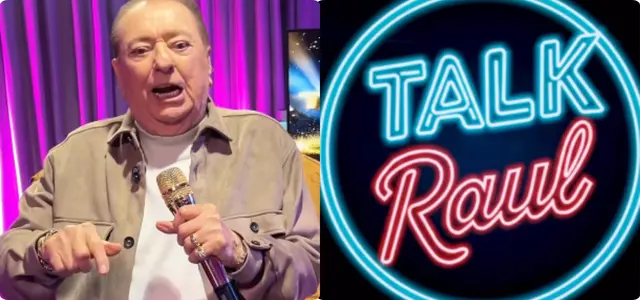 Candidatos do Jovens Talentos episódio 2 no Talk Raul com os jurados Tânia Mara, Raul Gil Júnior e Caio Mesquita